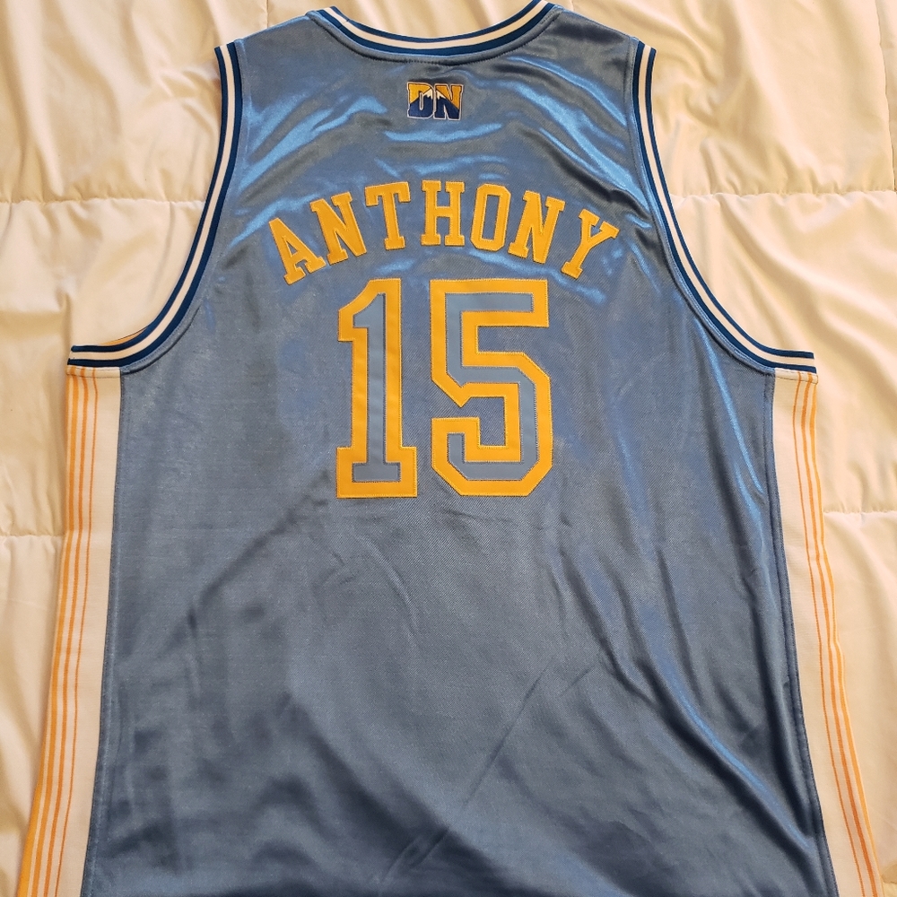 NBA Carmelo Anthony authentic Nuggets jersey